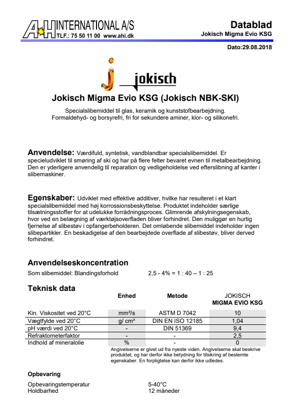 

Jokisch Migma Evio KSG (Jokisch NBK SKI)

